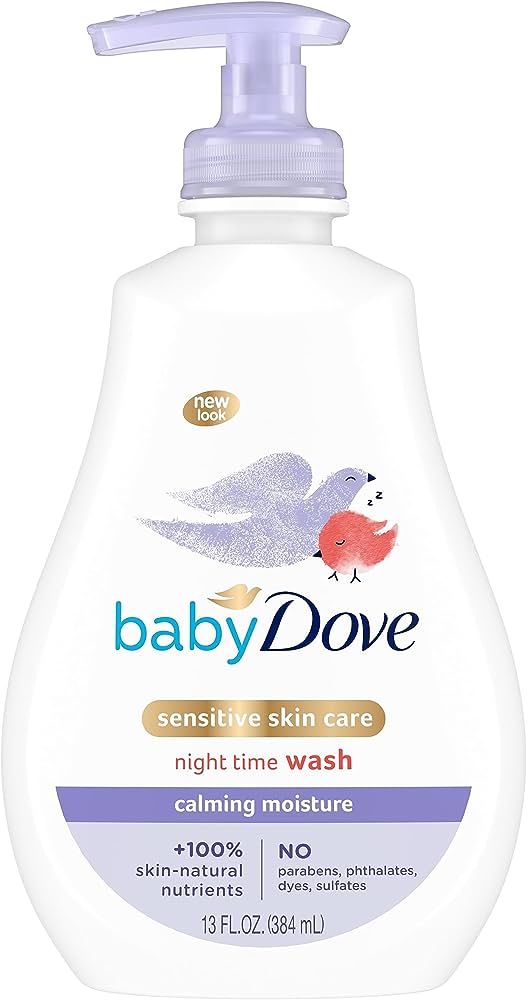 Baby Dove Sensitive Skin Care Baby Wash Calming Moisture For a Calming Bath Wash Hypoallergenic a... | Amazon (US)
