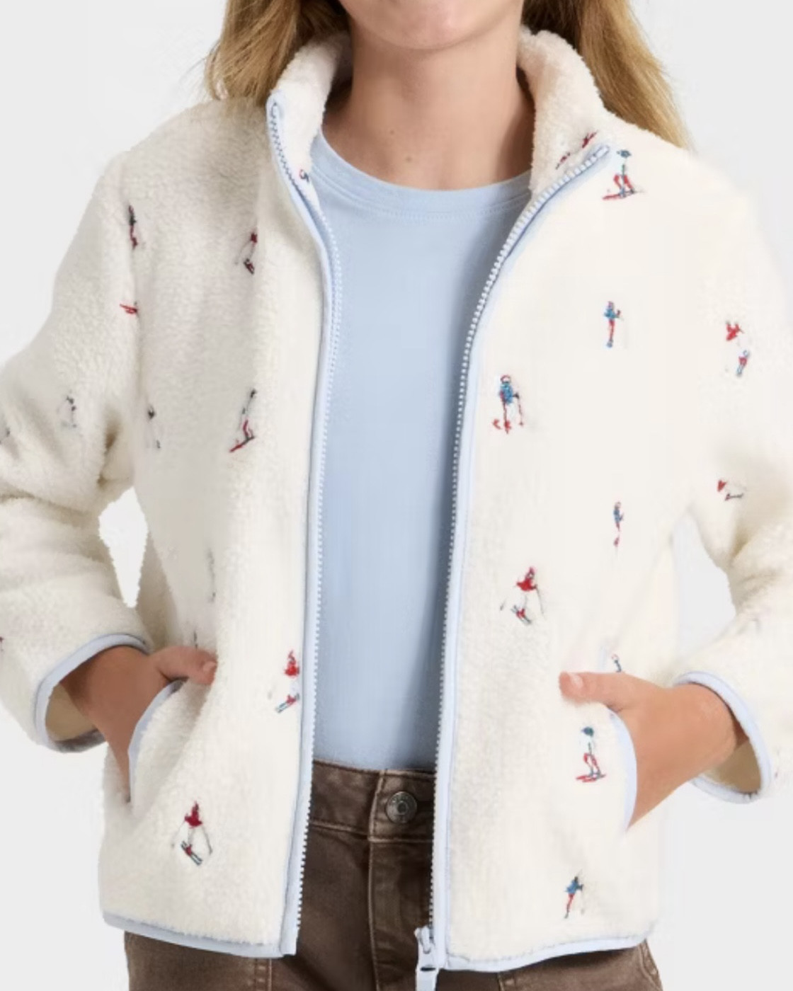 This skier fleece is the cutest and softest 

#LTKSeasonal #LTKFamily #LTKHoliday
