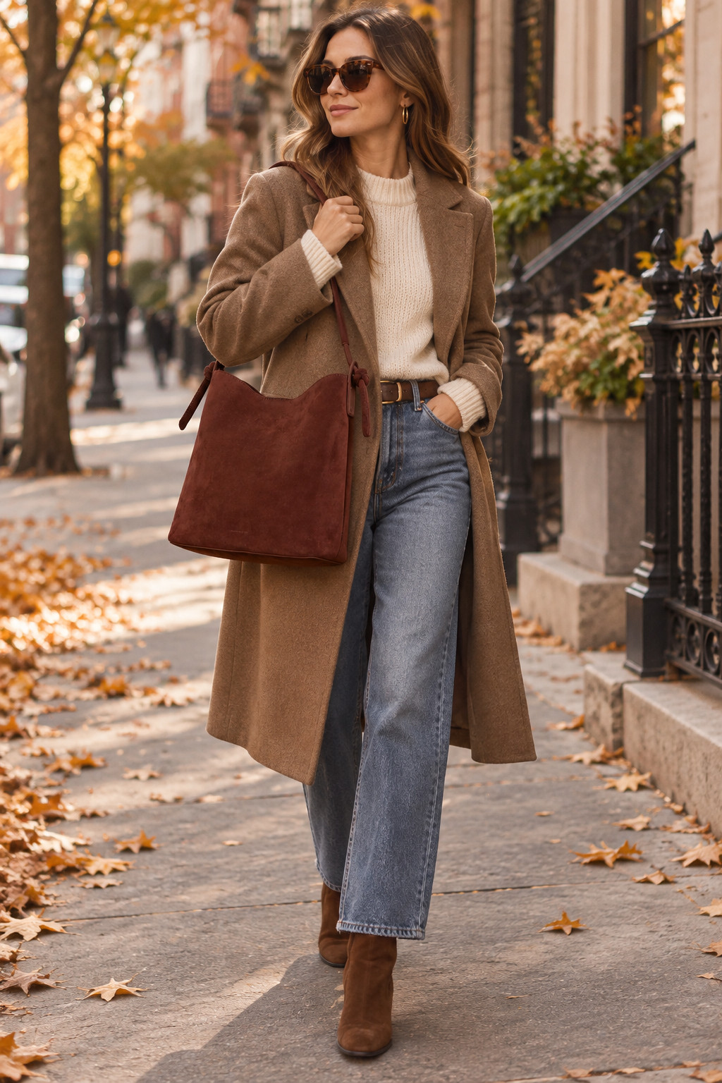 This chocolate brown suede bag is giving all the rich fall vibes. The deep brown shade looks so luxe and pairs perfectly with cream knits, camel coats, denim, and boots. Such a pretty everyday shoulder bag for the season.
#BrownBag #ChocolateBrown #FallBag #SuedeBag #ShoulderBag #FallOutfit #AutumnStyle #DesignerHandbag #EverydayStyle #LTKFashion 

 #LTKSeasonal #LTKU #LTKSaleAlert
