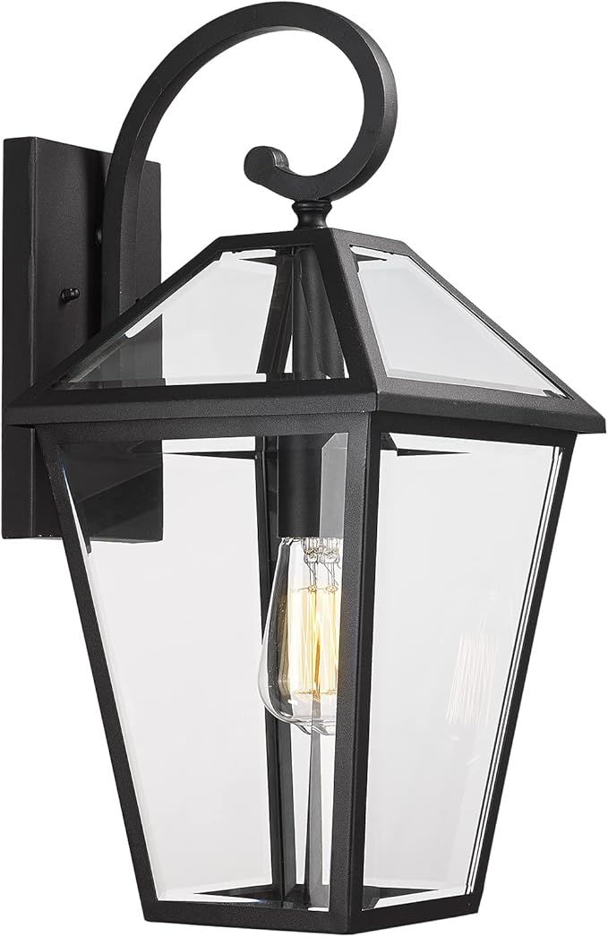 Large Outdoor Light Fixtures Wall Mount 21'' Waterproof Exterior Wall Lanterns with Glass, Outdoo... | Amazon (US)
