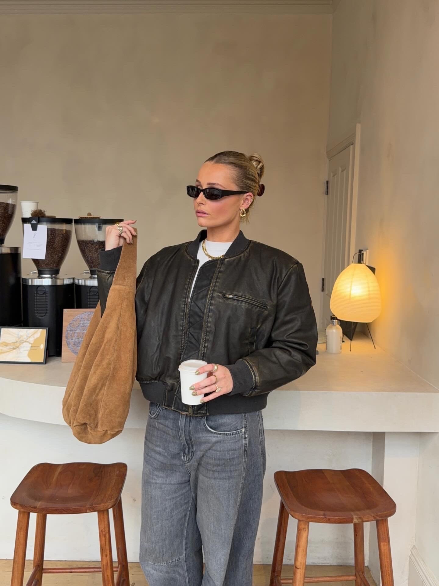 out n about xx ☕️🫶🏼 

#LTKjeans #LTKuk #LTKspring