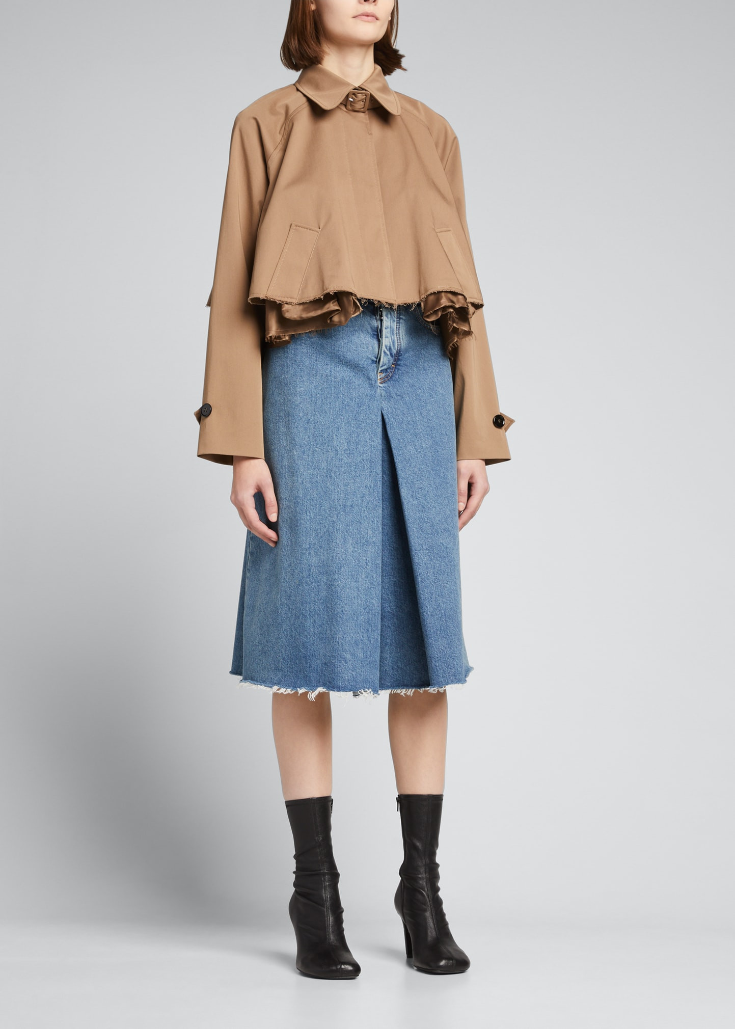 Cropped Trench Jacket | Bergdorf Goodman