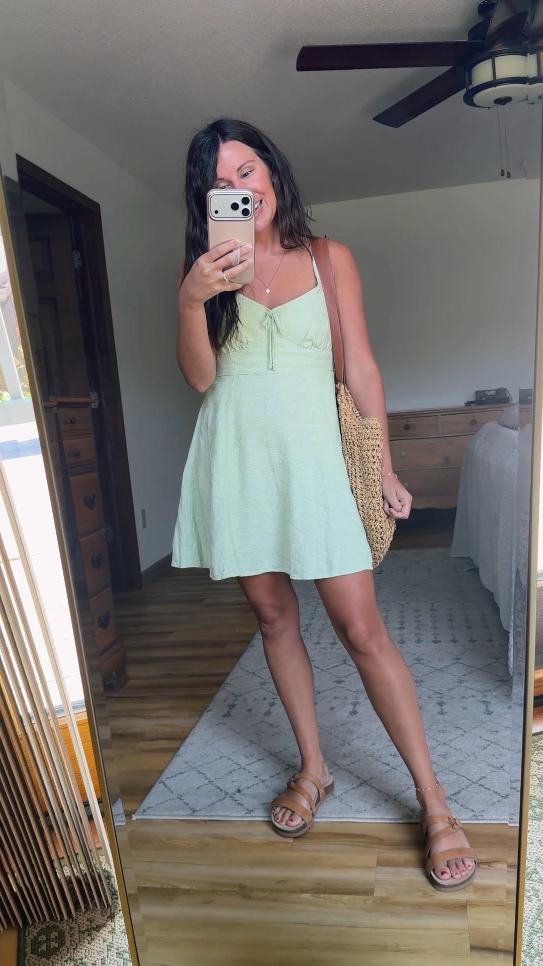 xs petite in my linen dress and size 6 in these sandals (so comfy!)

#LTKPetite #LTKgrwm #LTKSeasonal
