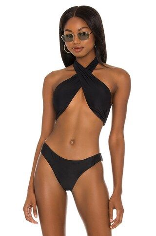 PQ x REVOLVE Talie Bikini Top in Black from Revolve.com | Revolve Clothing (Global)