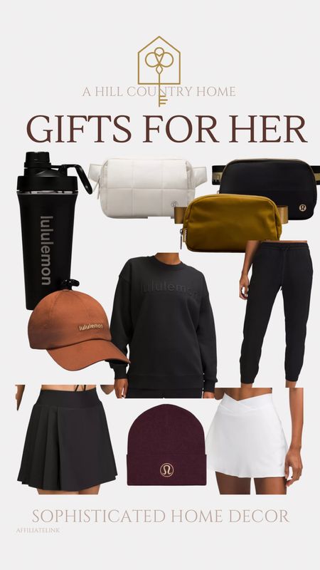 Gift ideas for her from Lululemon!!! Literally added about half of these to my cart! 

#LTKfitness #LTKGiftGuide #LTKover40