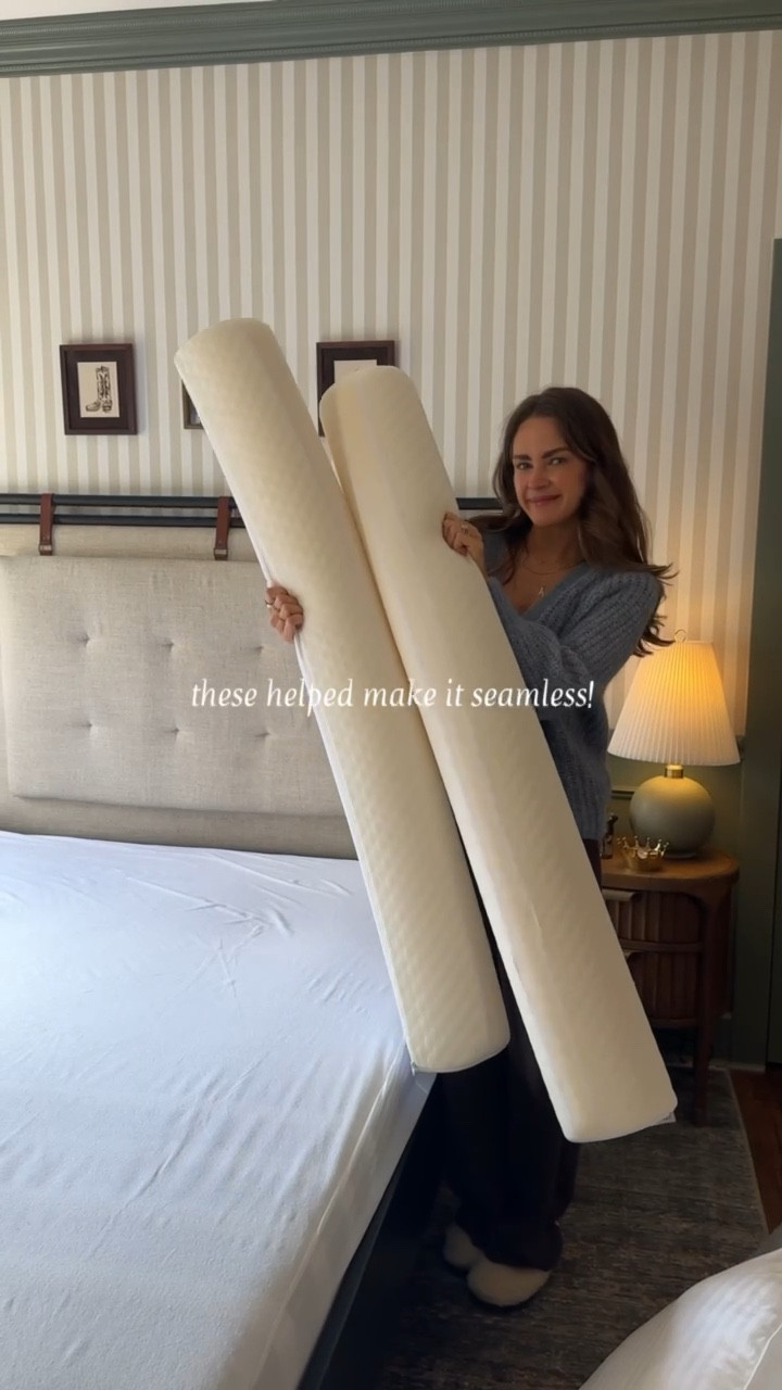 These were a game changer for Emmett's big boy bed transition! Use code: LAUREN75 for the mattress

Paint color: Sherwin Williams Retreat
Art by Emma Katherine 

#LTKstorytime #LTKmomlife #LTKKids