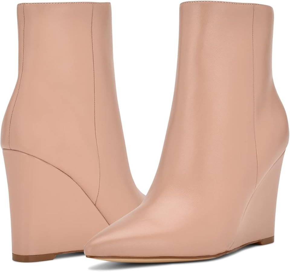 Nine West Women's Paes Wedge Booties | Amazon (US)
