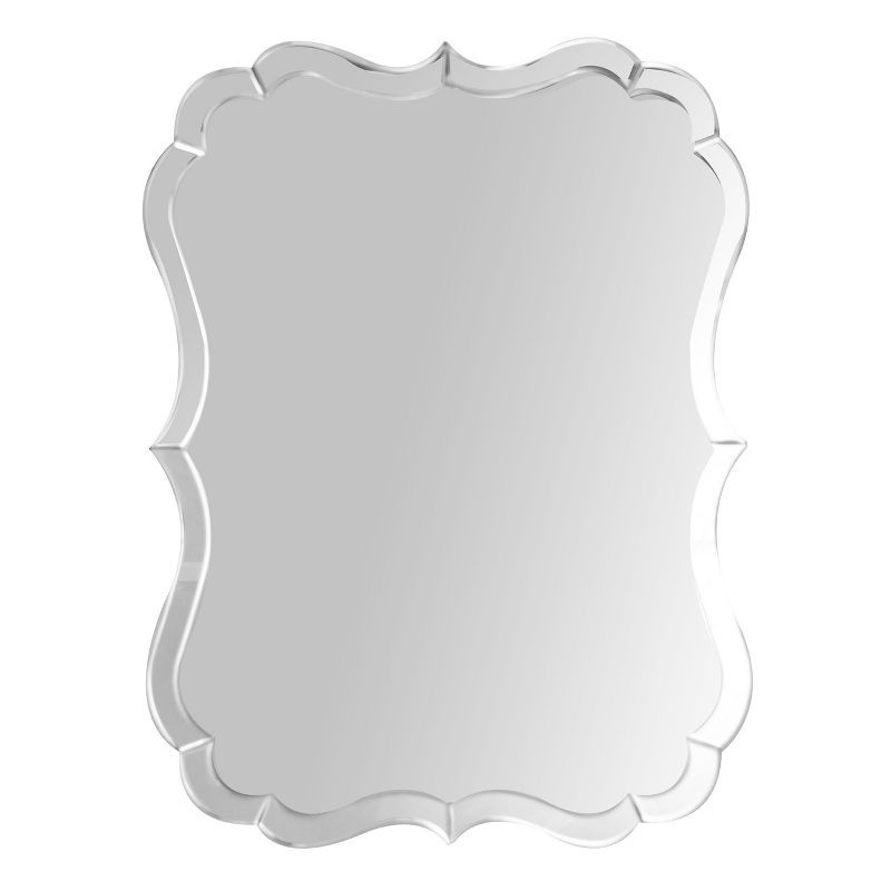 Culpo Rectangle Wall Mirror Silver - Abbyson Living | Target