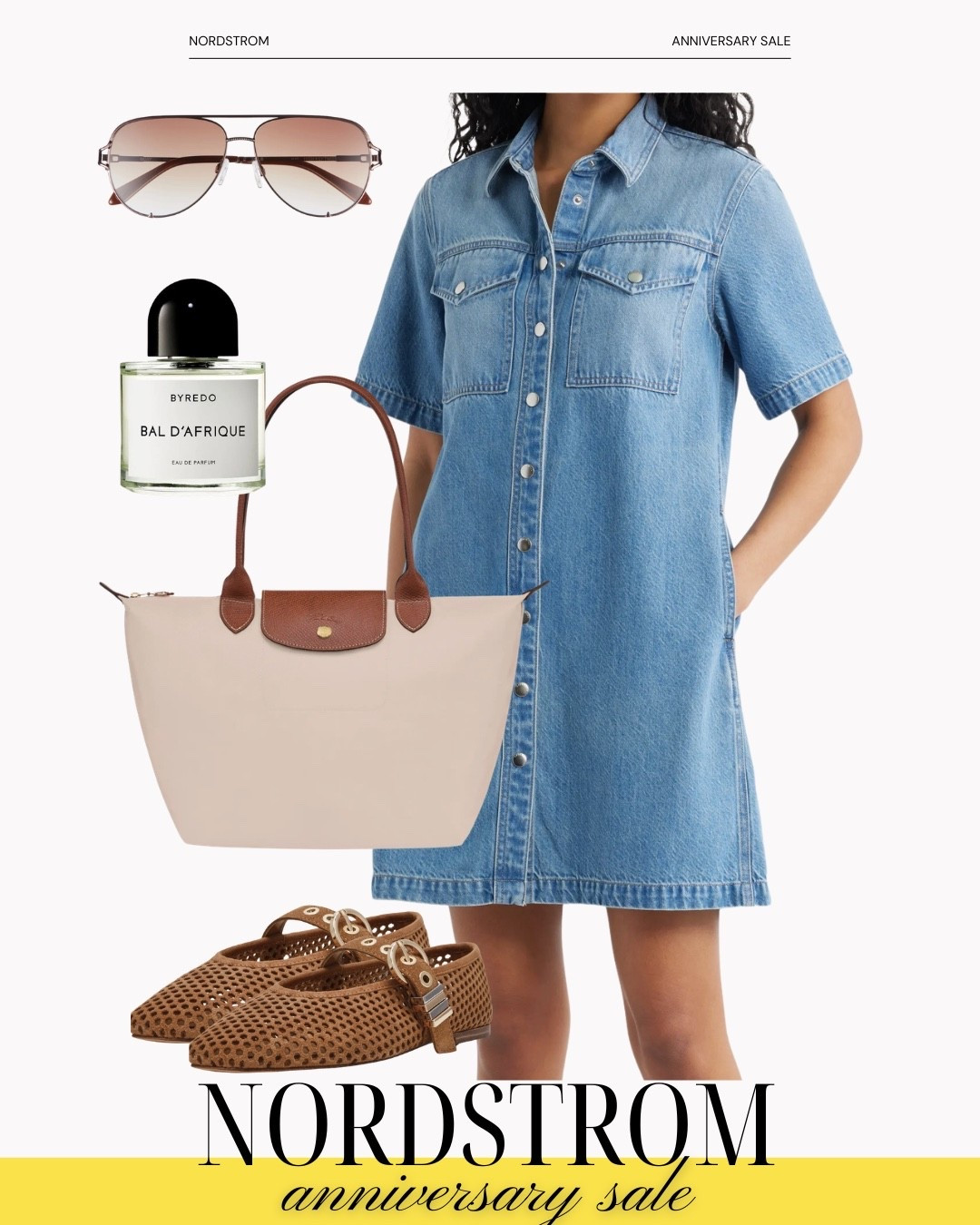 Nordstrom anniversary sale casual dress that would be perfect for teachers. These flats are so cute. Wear them with dresses ir jeans
￼

#LTKSaleAlert #LTKOver40