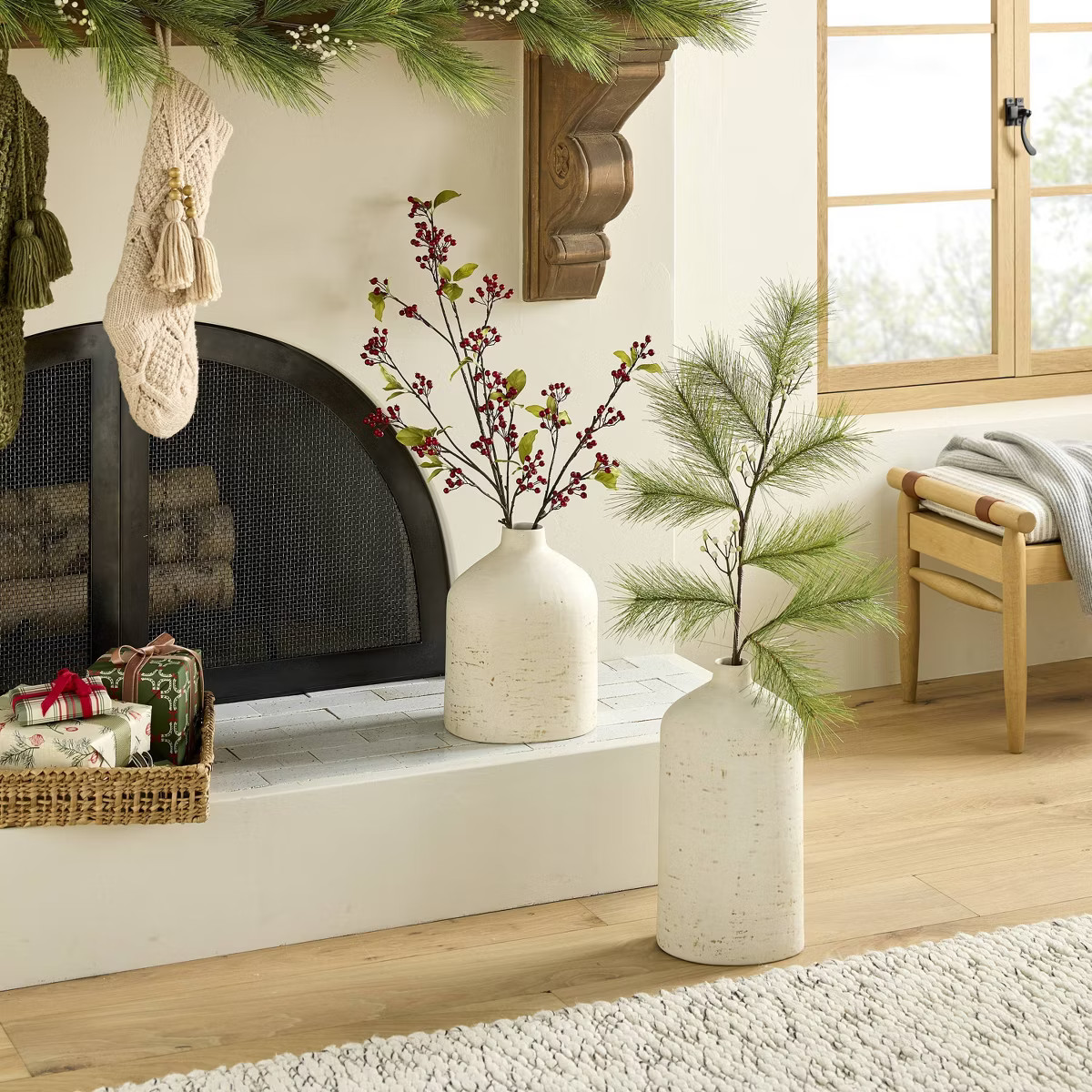 Faux Winterberry Christmas Stem - Hearth & Hand™ with Magnolia | Target