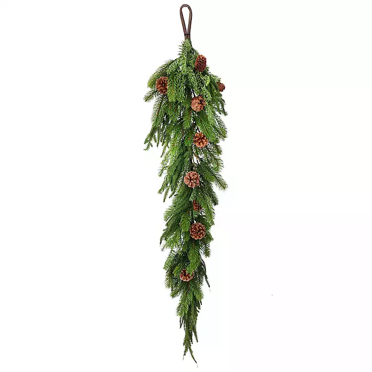 Real-Touch Norfolk Spruce Garland | Kirkland's Home