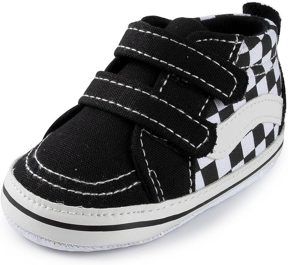 Sonsage Baby Boys Girls Canvas Shoes Non Slip Soft Sole Casual Sneaker High-Top Ankle Crib First ... | Amazon (US)