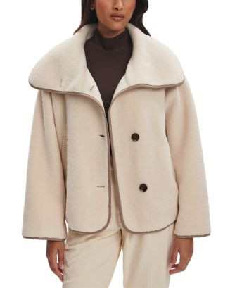 Romane Boxy Sherpa Jacket | Bloomingdale's (US)