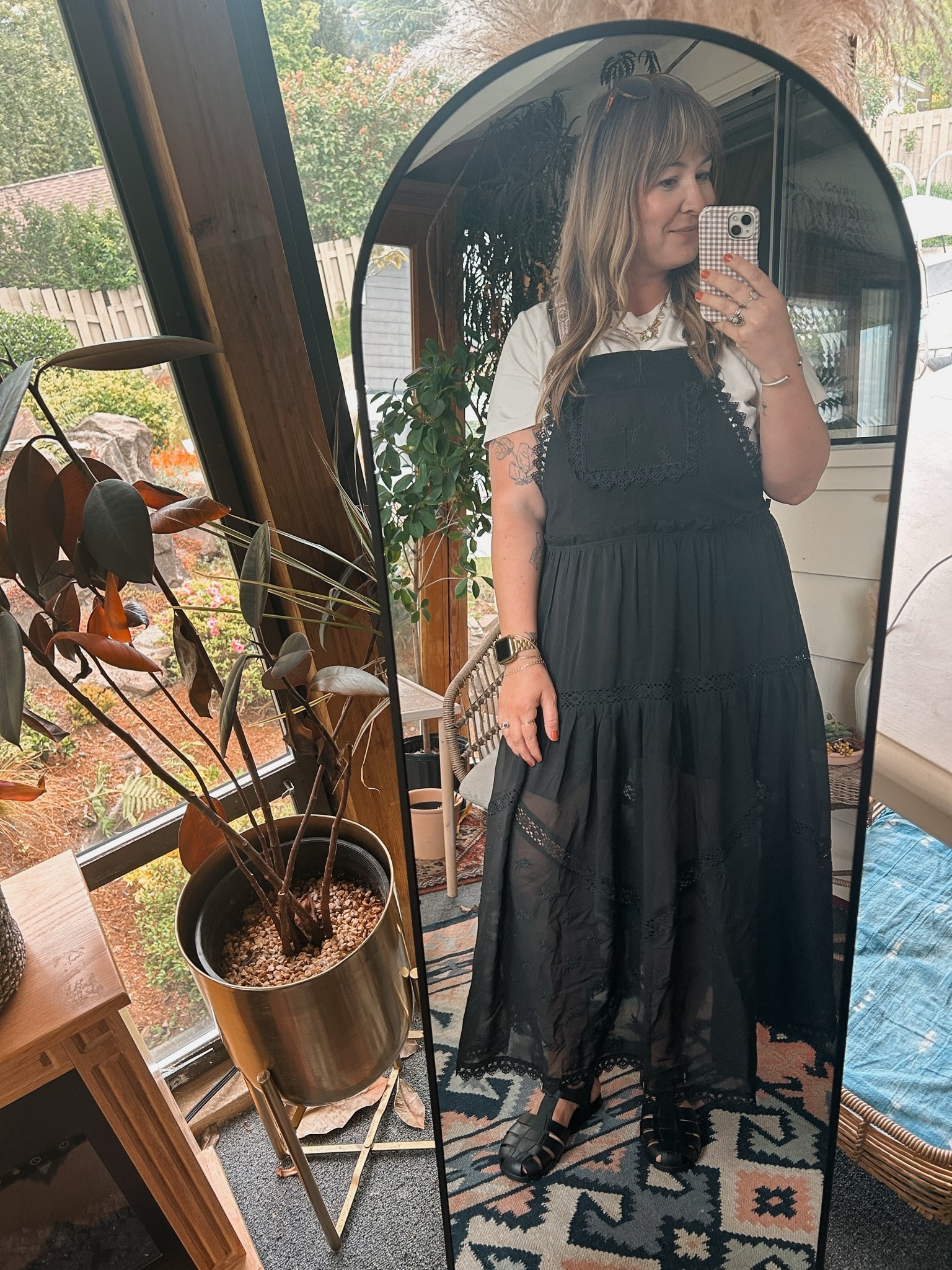 Mother’s Day! Had been eyeing this overall style dress for a while and finally went for it, so glad I did! Can’t wait to wear it again with boots
These shoes are old old navy but if I were buying again I’d get these Amazon ones with good reviews and more support

#LTKootd #LTKMidsize #LTKmomlife