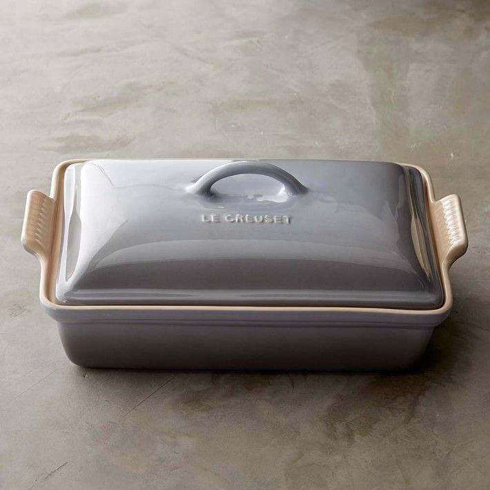 Le Creuset Heritage Stoneware Rectangular Covered Casserole | Williams-Sonoma