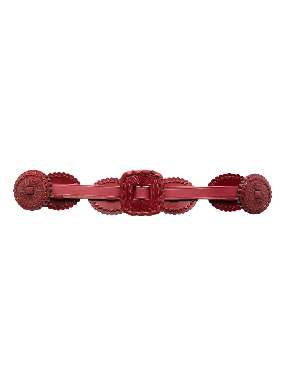 buckle-fastening leather belt | Farfetch Global