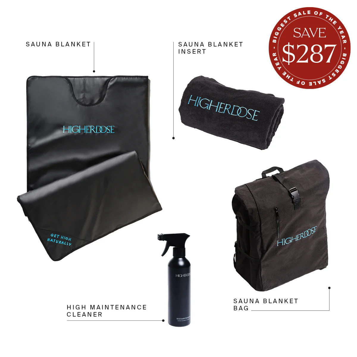 Sauna Blanket Starter Kit | HigherDOSE