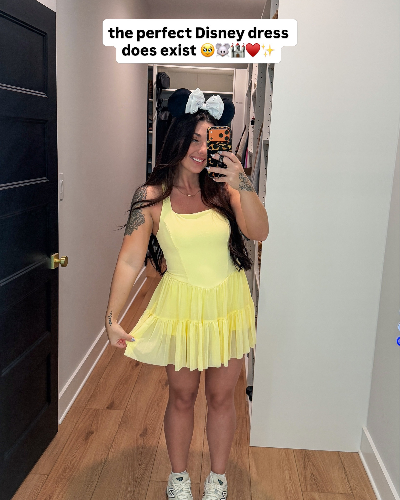 forever sharing this dress! 🤭 it’s so perfect for Disney 🐭✨