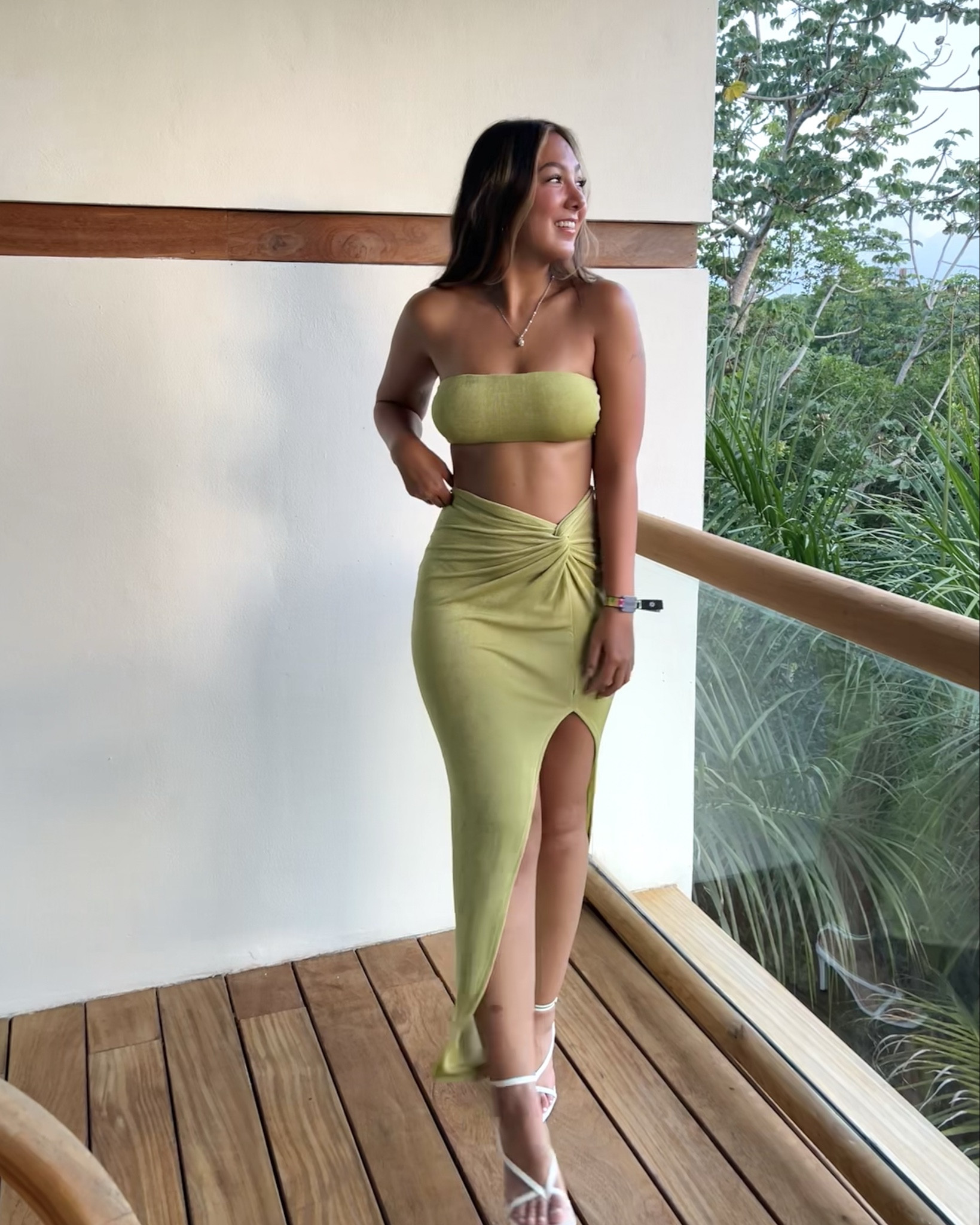 Love this green set!! Perfect for summer vacations 🫶

#LTKFestival #LTKstyletip #LTKVideo