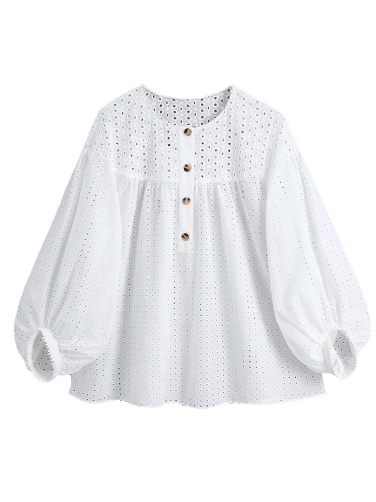 'Renee' Crochet Lace Blouse | Goodnight Macaroon