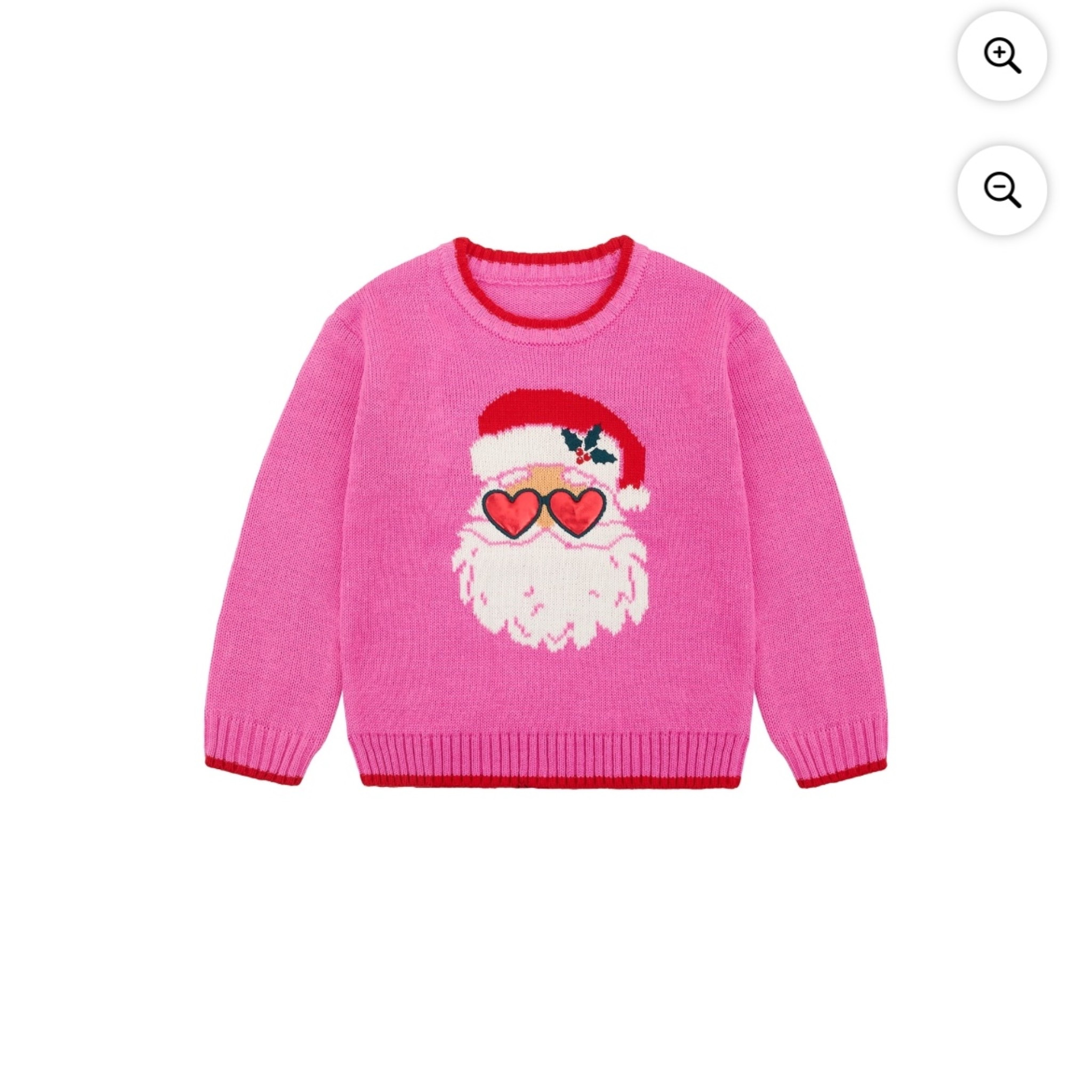 How precious is this toddler pink santa sweater 🎅🏼 
baby girl christmas/ toddler girl christmas/ baby sweater/ toddler sweater/ santa sweater/ pink christmas / christmas finds walmart 

#LTKHoliday #LTKKids #LTKBaby