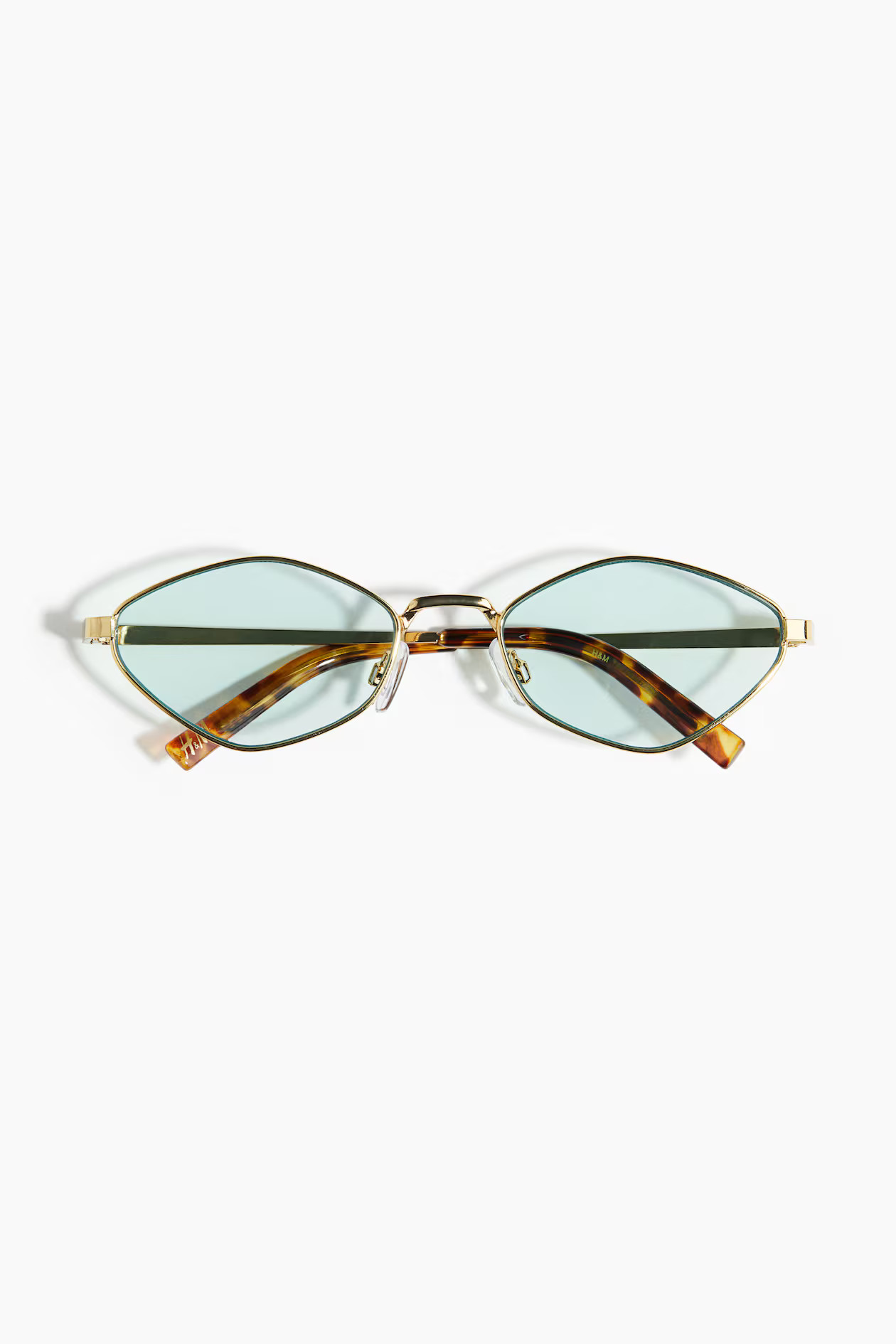 Oval Sunglasses - Gold-colored - Ladies | H&M US | H&M (US + CA)