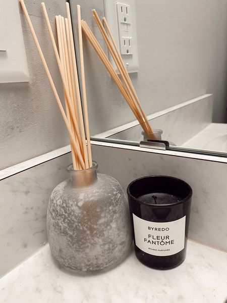 Incense diffuser and candle for the vanity. 

#LTKhome #LTKunder50