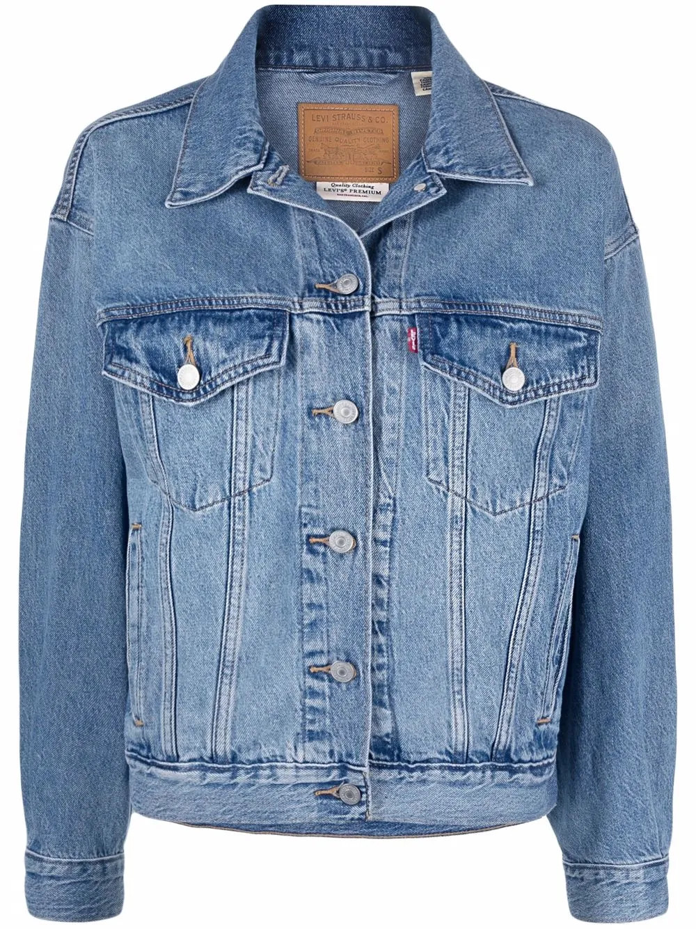 Levi's The Original Trucker denim jacket - Blue | Farfetch Global