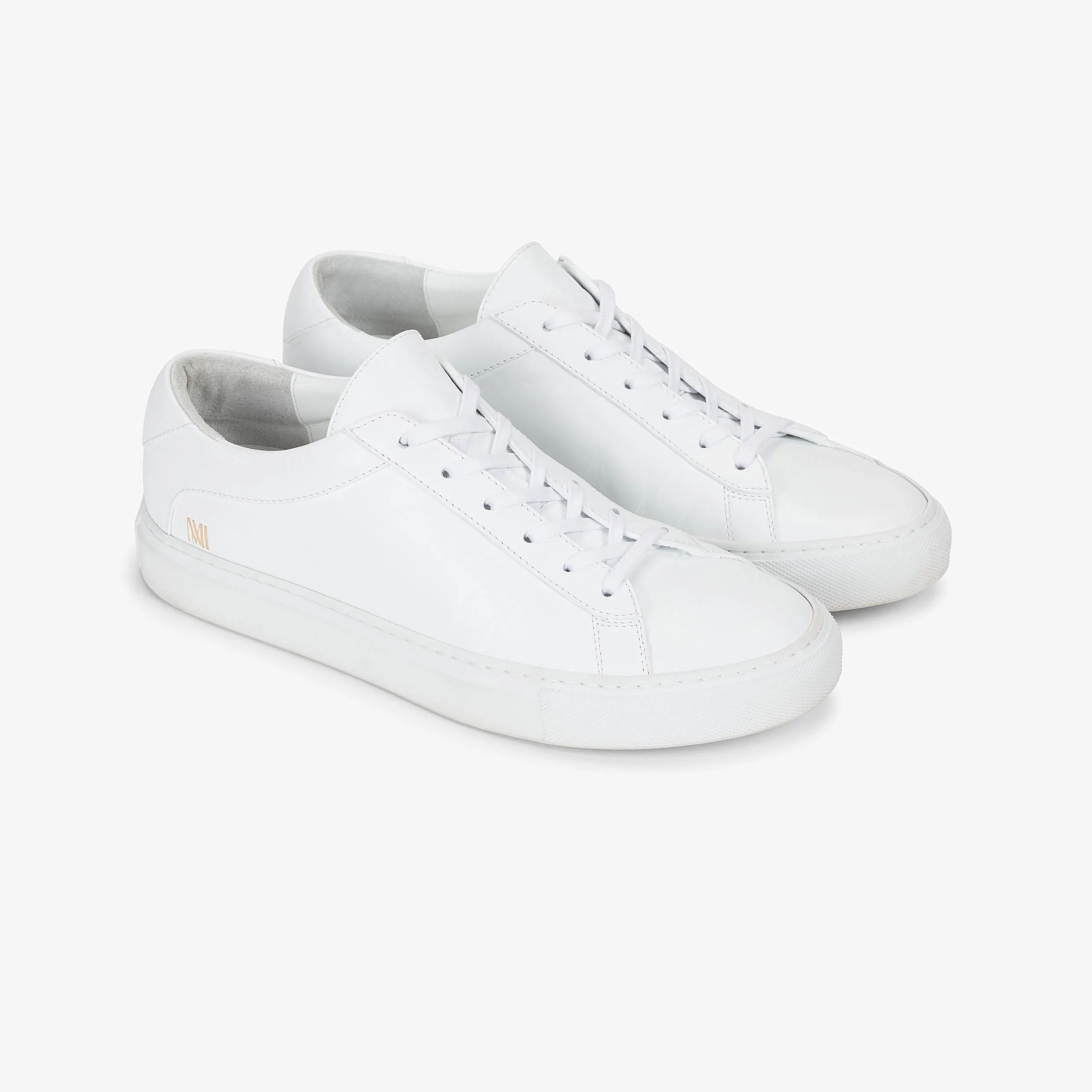 M.M.LaFleur x Koio Capri Low-Top Sneakers - Leather :: White | MM LaFleur