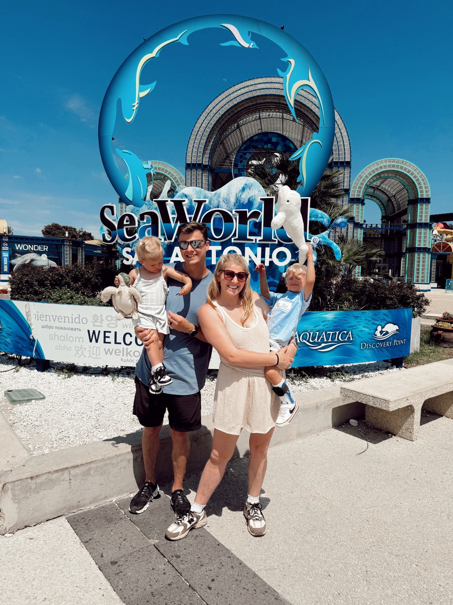 Theme park outfit // amusement park outfit // exercise dress // summer fit // free people dupe // smockin hot dress // toddler outfit // bump friendly 

#LTKTravel #LTKFamily #LTKKids