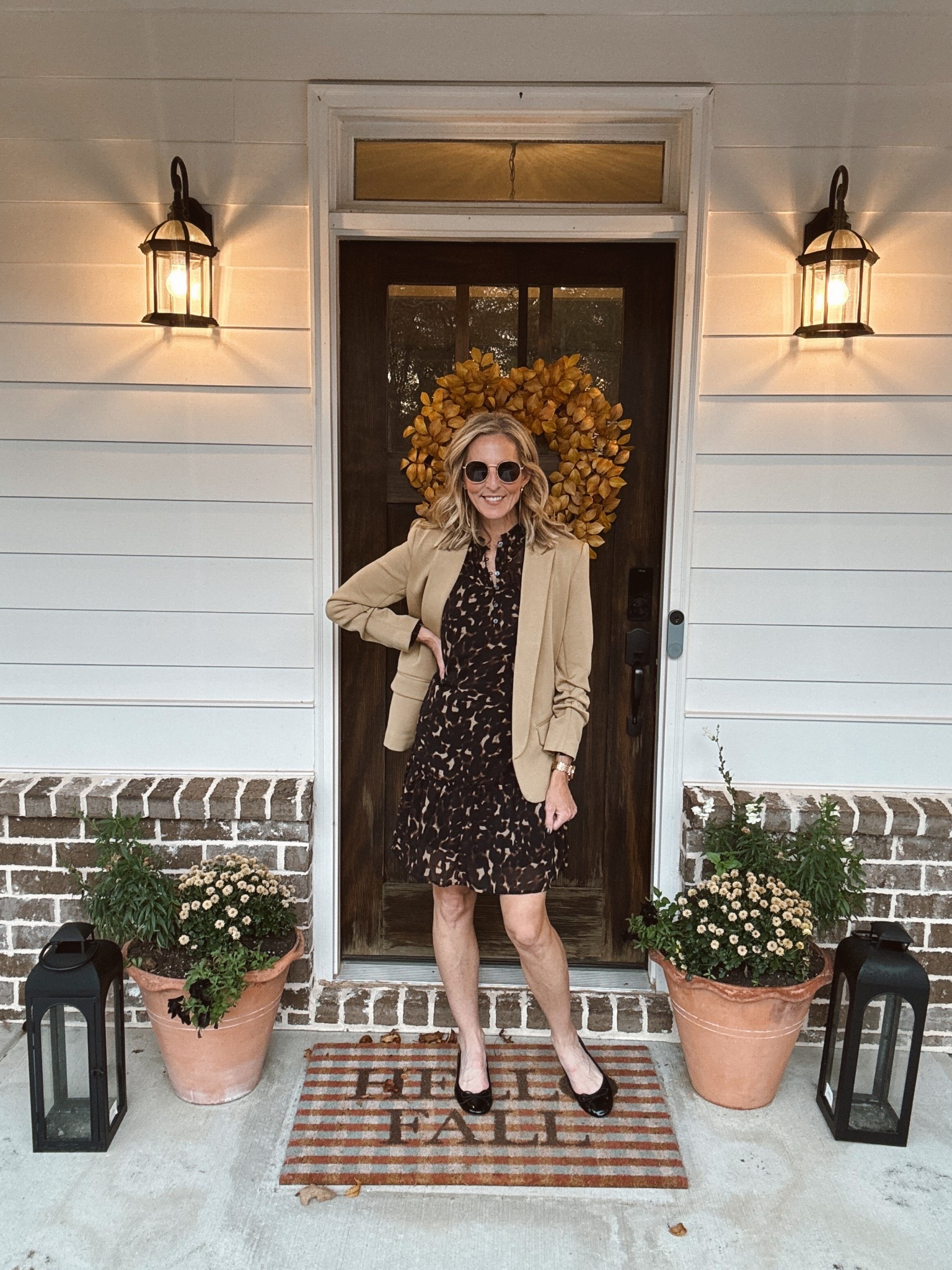I’m partnering with Walmart to share outfits that work as hard as you do — because between errands, work, college-mom life, and all the things, we deserve pieces that actually show up for us. Comment WALMART and I’ll send the links straight to you.
-
These Walmart scuba-knit blazers are truly some of my favorites this season. They’re all under $25, they layer beautifully over pieces we already have in our closets, and they instantly pull an outfit together without feeling stiff or fussy. And if you’re looking for a little “smart splurge,” this gray coat-blazer from Free Assembly is worth every bit of its $40 price tag — warm, structured, and the perfect partner to your favorite denim.

From plaid to stripes to leopard to a classic black knit dress… every single one of these looks is from Walmart and linked up for you in my LTK.

Sizing 
Dresses - xs
Jeans - size zero 
Blazers - scuba knit - small 
Gray blazer - XS 
.
.
.

Affordable blazers for fall, Walmart workwear, blazer outfit ideas for women over 40, teacher outfit ideas, fall layering essentials, budget-friendly fall fashion, Walmart Free Assembly favorites, everyday outfits for busy moms, versatile fall wardrobe staples, easy fall outfits.
