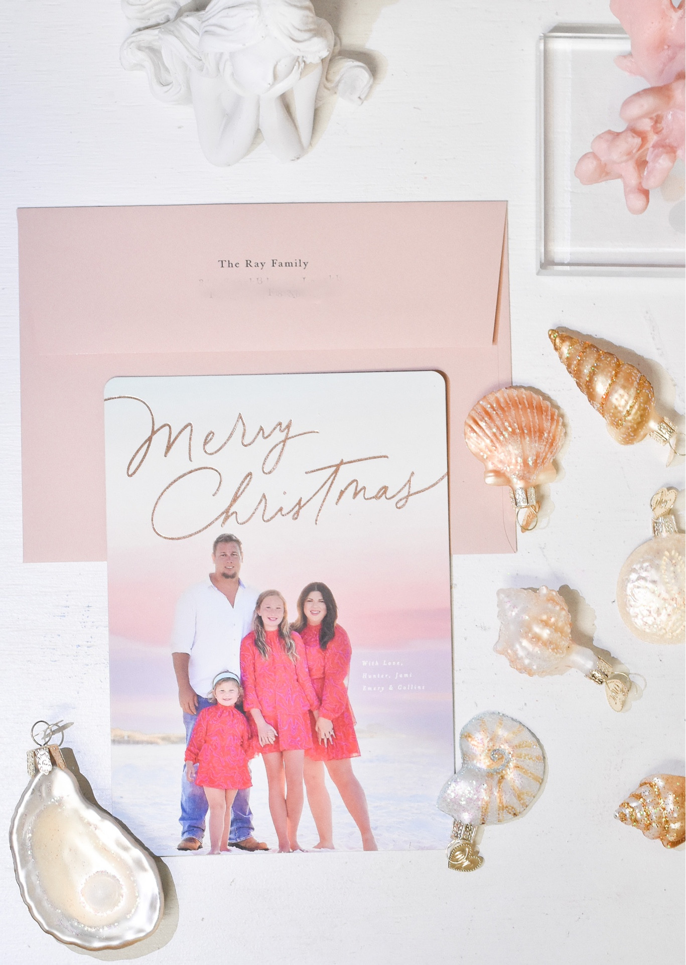 Our minted Christmas cards. Linking the exact design with foil lettering ✨ 

#LTKfamily #LTKHoliday #LTKSeasonal