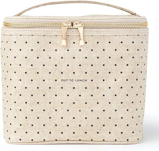 Kate Spade New York Lunch Tote, Deco Dots (Out To Lunch), Canvas | Amazon (US)