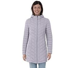 Outdoor Ventures Women's Maryan Hooded Ultra Lightweight Warm Thermolite Long Puffer Coat | Amazon (US)