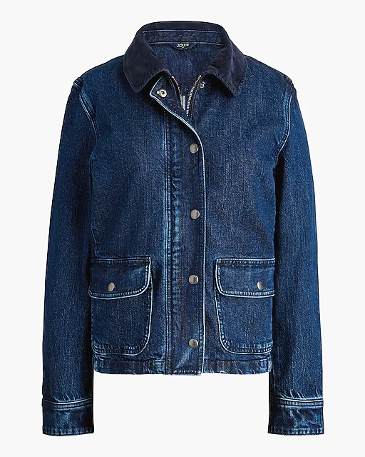 Denim field jacket | J.Crew Factory