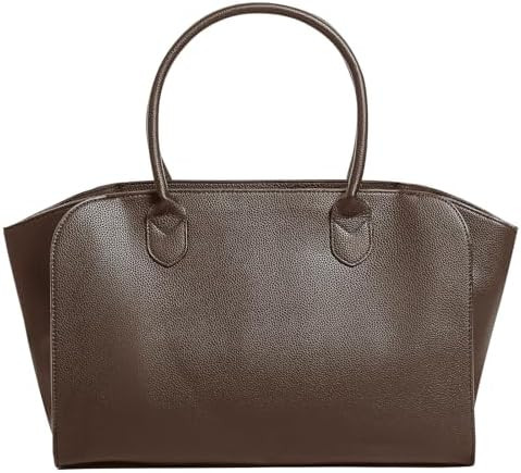 Laptop Tote Bag Purse For Women Work Leather Shoulder Satchel Handbag Large Multiple Pockets Zipp... | Amazon (US)