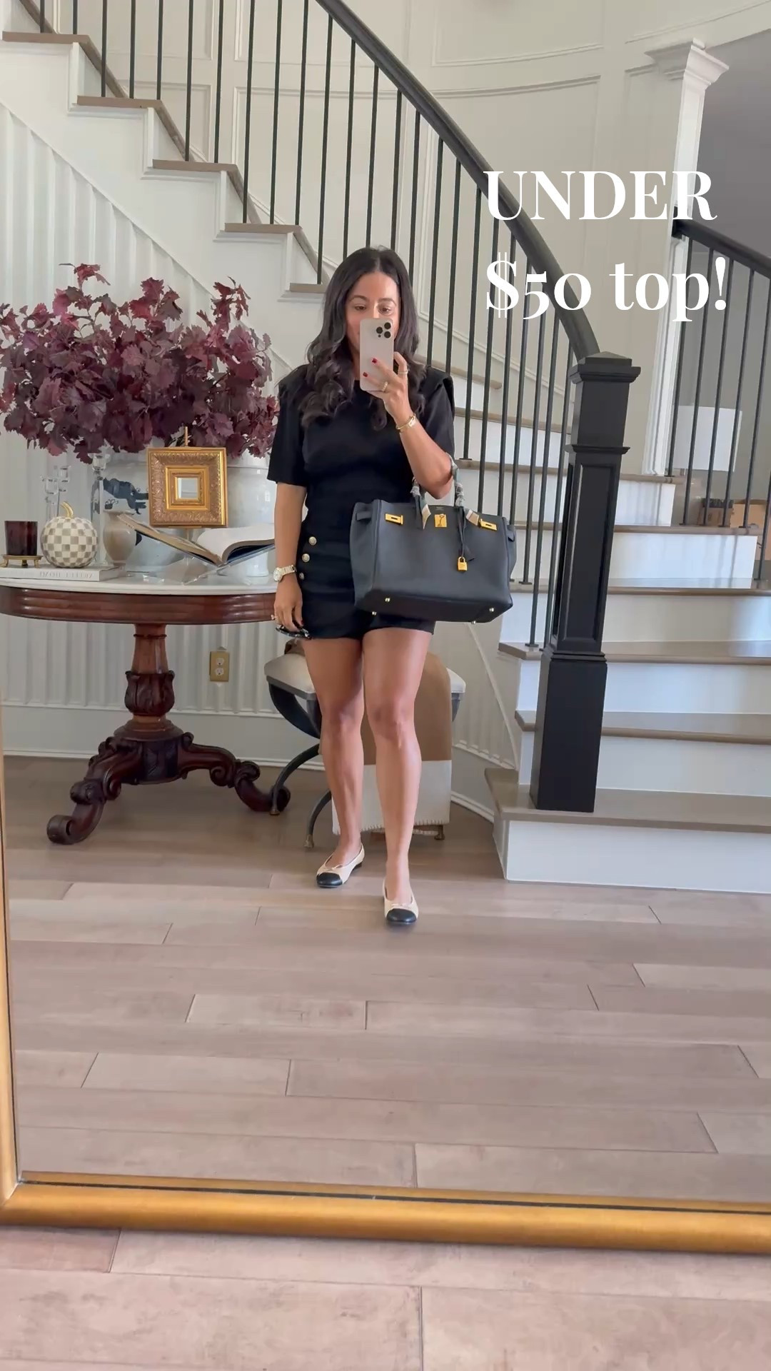 Super chic top under $50!! Obsessed with the sleeves!

#LTKCon #LTKOver40 #LTKFindsUnder50