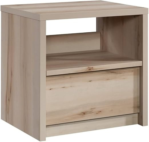Sauder Harvey Park 1-Drawer Night Stand in Pacific Maple, Pacific Maple Finish | Amazon (US)