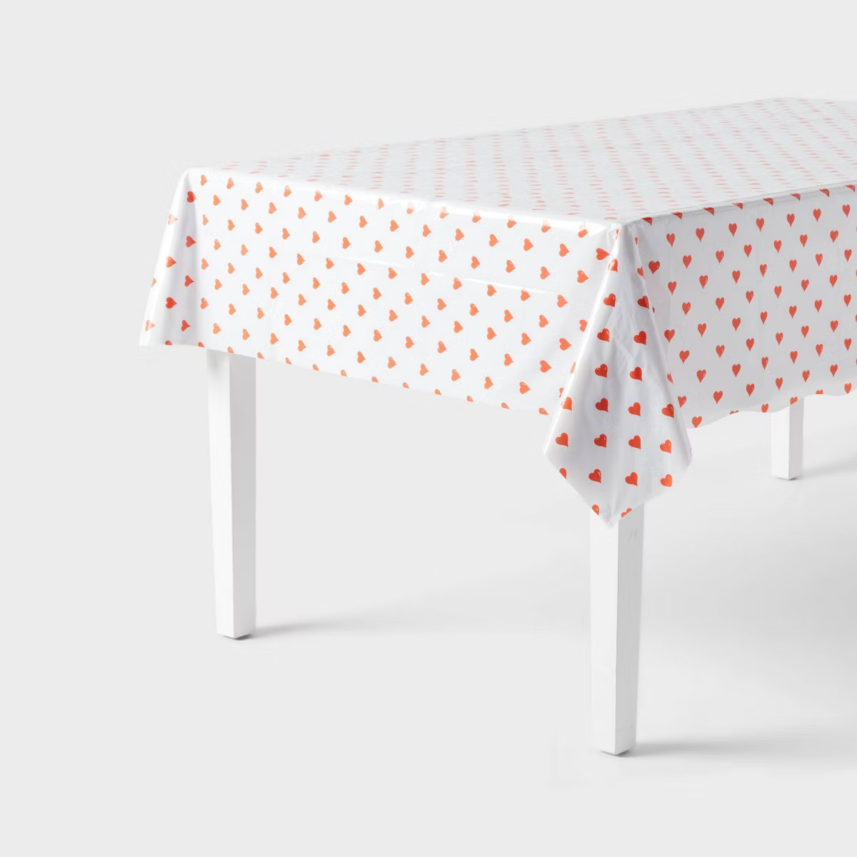 Valentine's Day Heart Shaped Table Cover - Spritz™ | Target