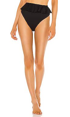 BEACH RIOT Daisy Bikini Bottom in Black from Revolve.com | Revolve Clothing (Global)