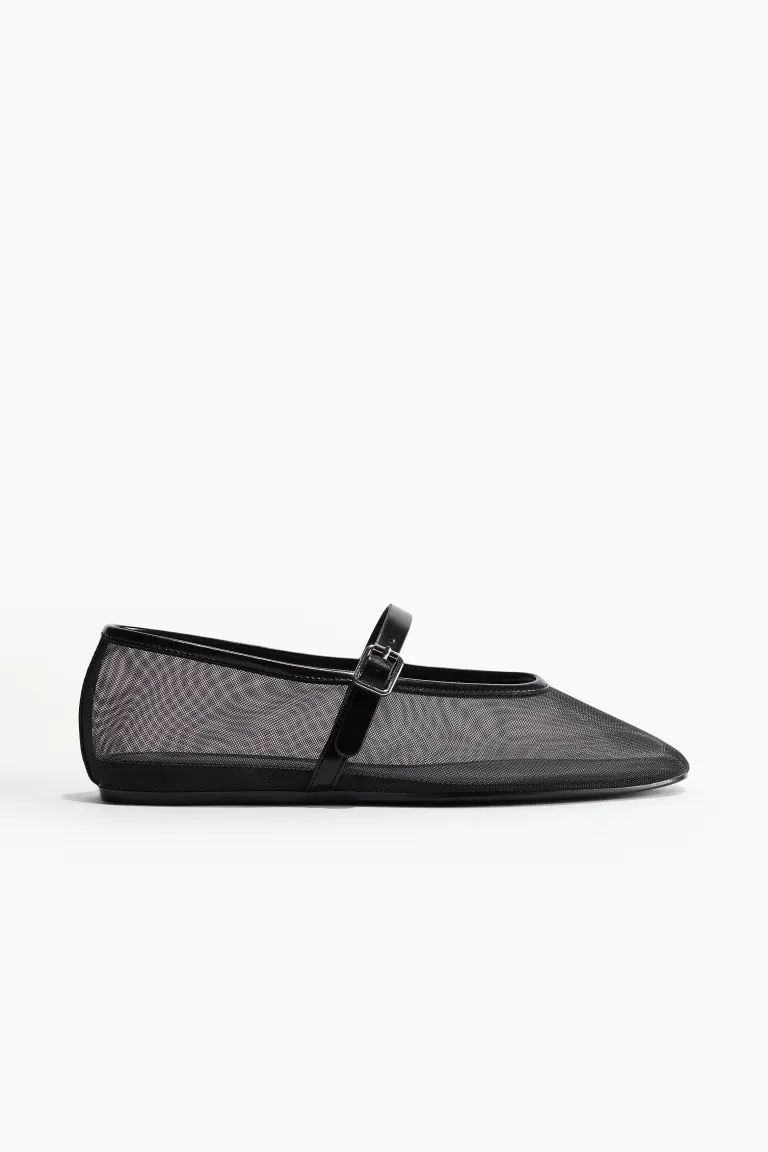 Mesh Mary Jane Flats | H&M (US + CA)