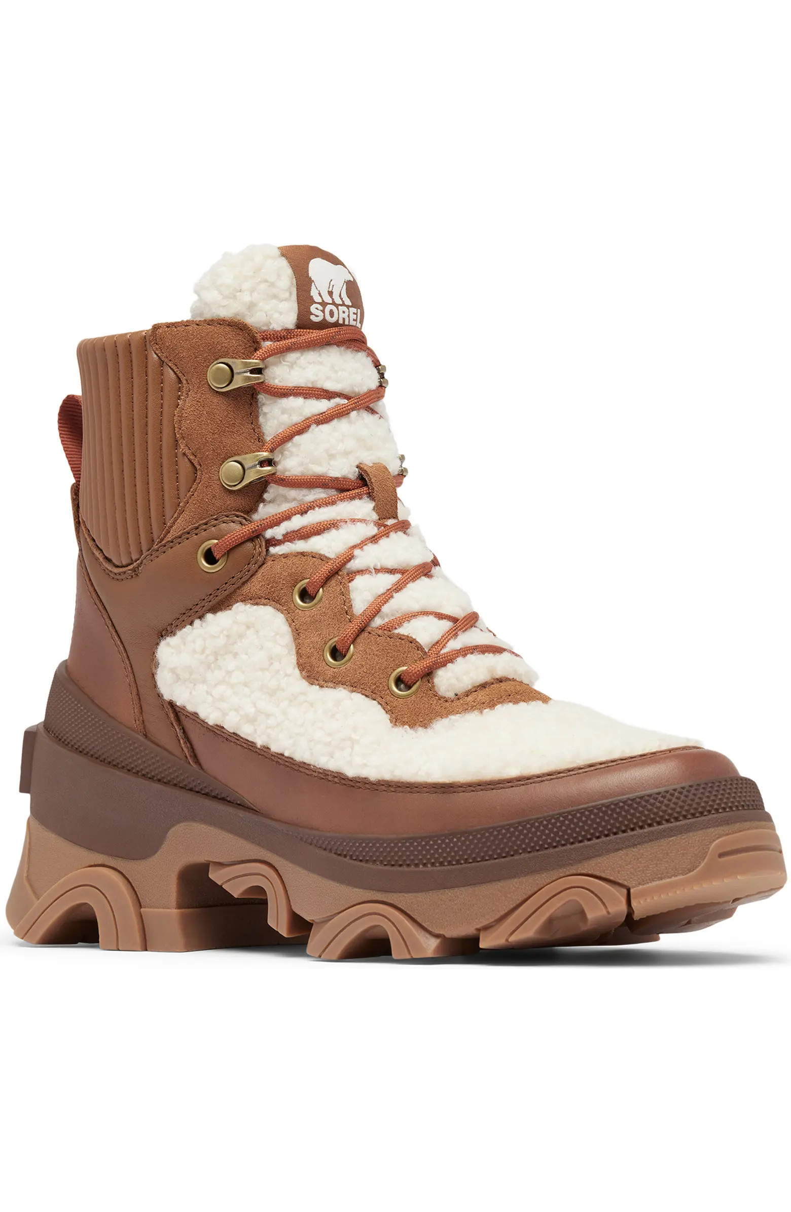 SOREL Brex™ Faux Shearling Lace-Up Boot (Women) | Nordstromrack | Nordstrom Rack
