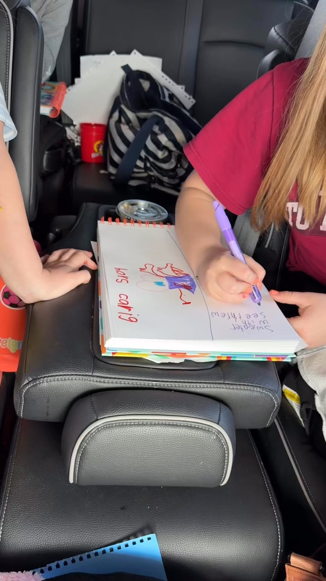 I’m not even exaggerating when I say these two pads of paper and markers kept my kids entertained for our entire 11-hour drive. Between naps and a movie, they were completely hooked!

#LTKTravel #LTKKids #LTKmomlife