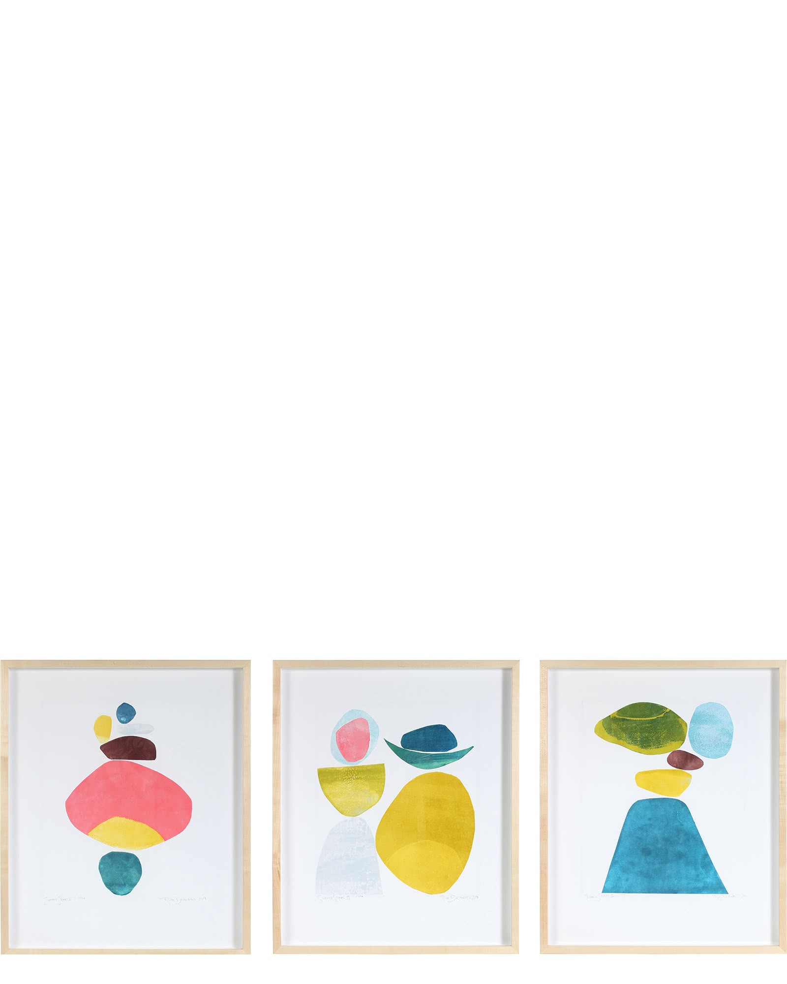 "Summer Stones, Set of Three" by Rob Delamater | Serena and Lily