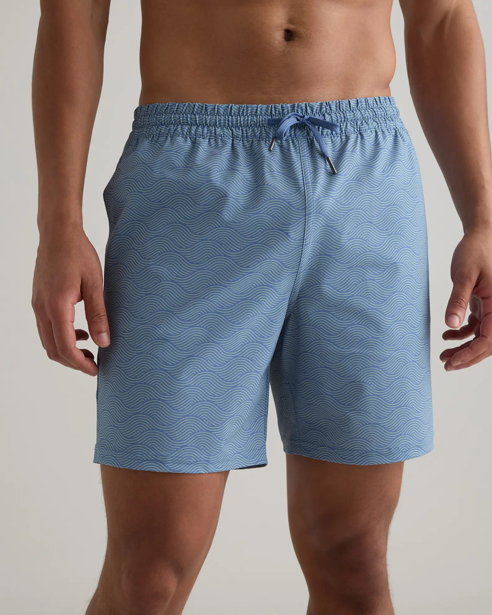Italian Swim Trunk in Tonal Waves | Quince