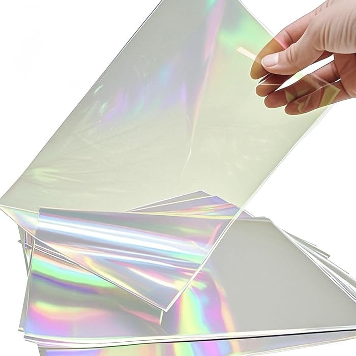AimtoHome Cellophane Treat Bags Iridescent, 9x6 inches, 50 Pack with Ties,Small Party Favors bags... | Amazon (US)