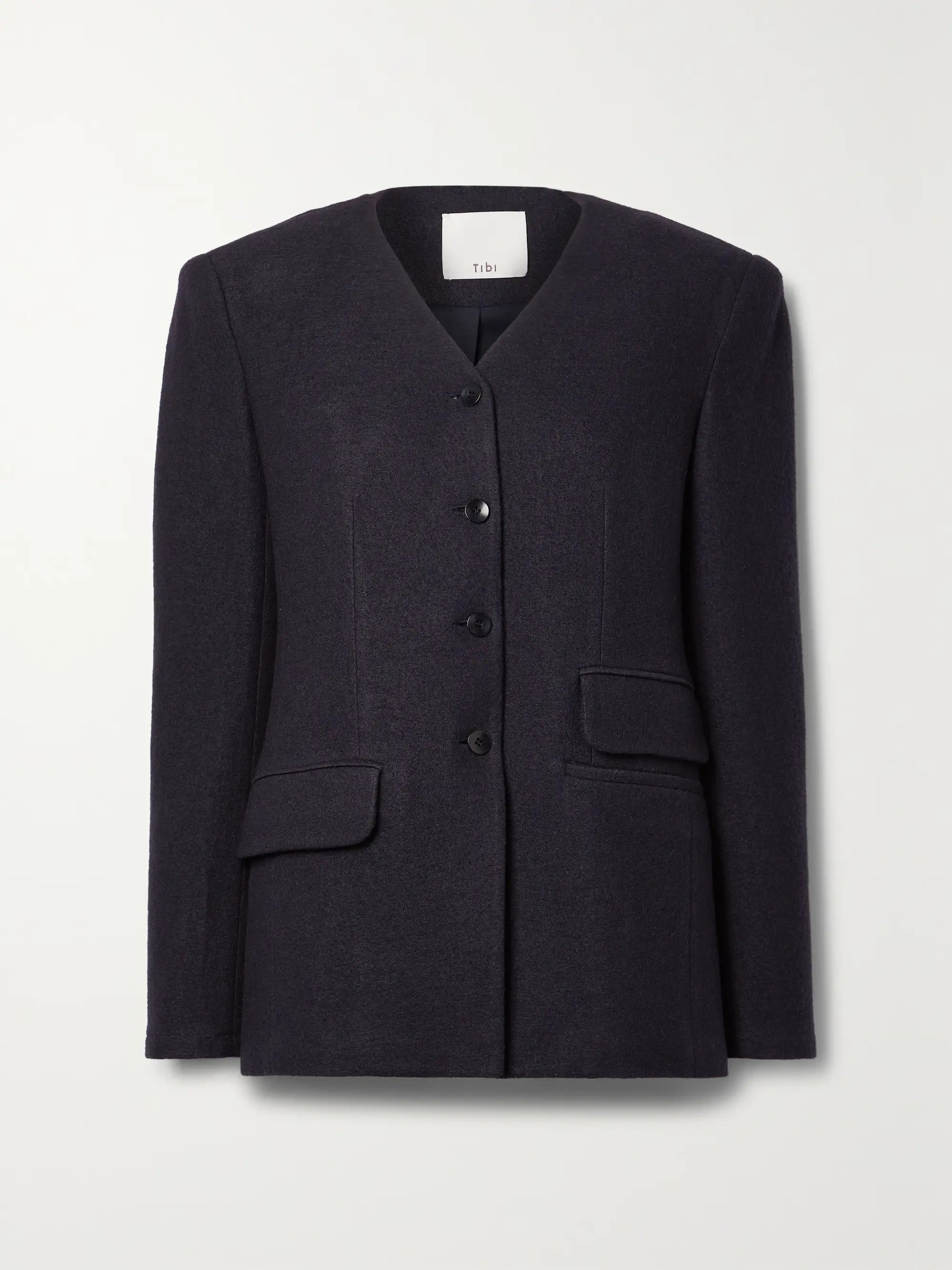 Wool-blend felt blazer | NET-A-PORTER (US)