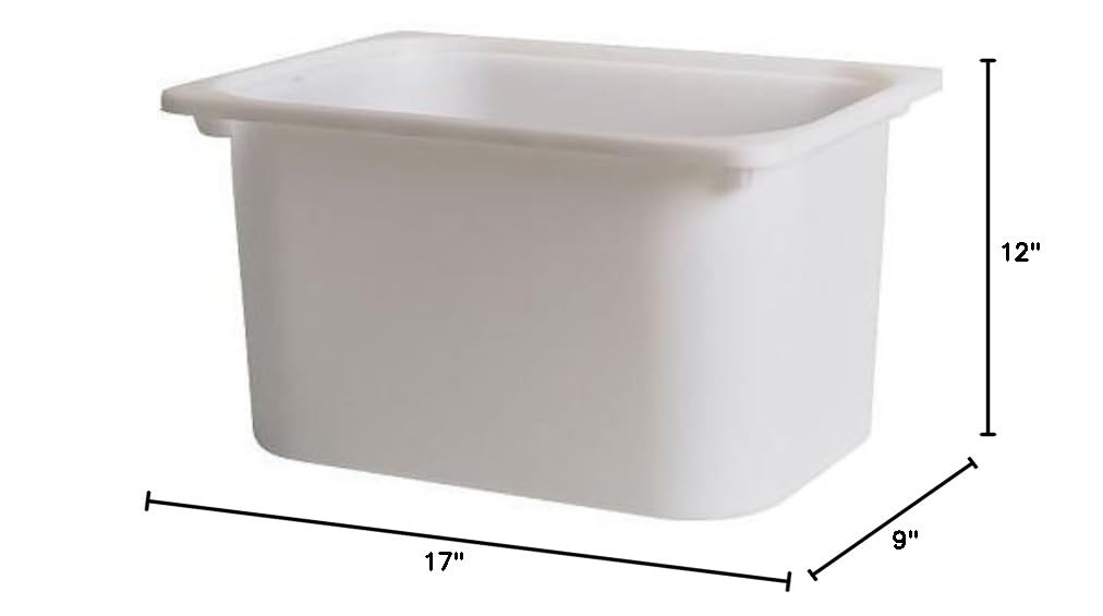 Ikea Trofast Toy Storage Box White, Large | Amazon (US)