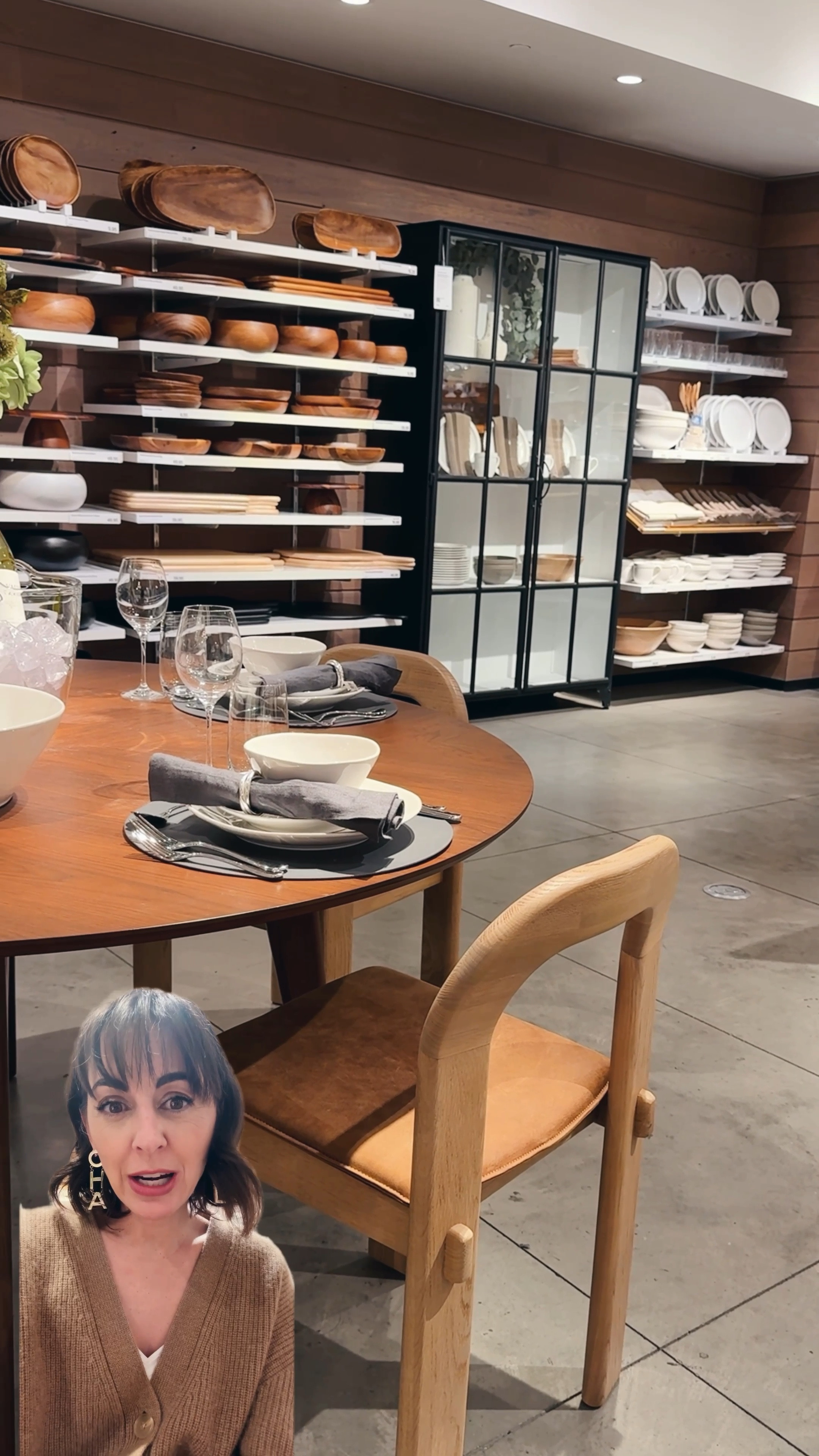 This is a 360° view of the great room in our new home. Most of the furniture we have now is not to the right scale so I went shopping for some that is at Crate And Barrel. This is what I found. What do you think