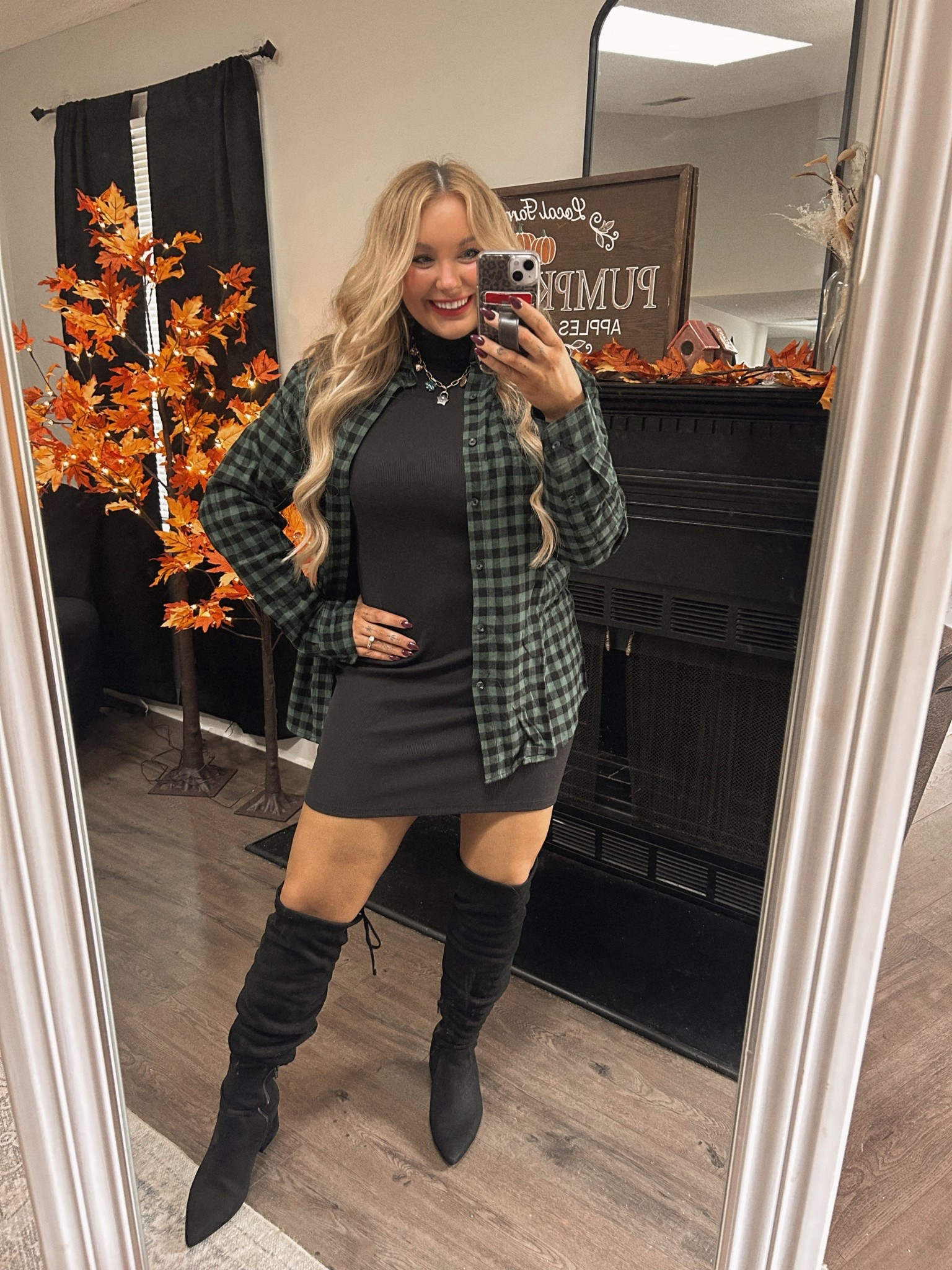 Another $12 men’s flannel I’m loving!!! 😍✨ Entire look is Walmart! 

#LTKMidsize #LTKFindsUnder50 #LTKSeasonal
